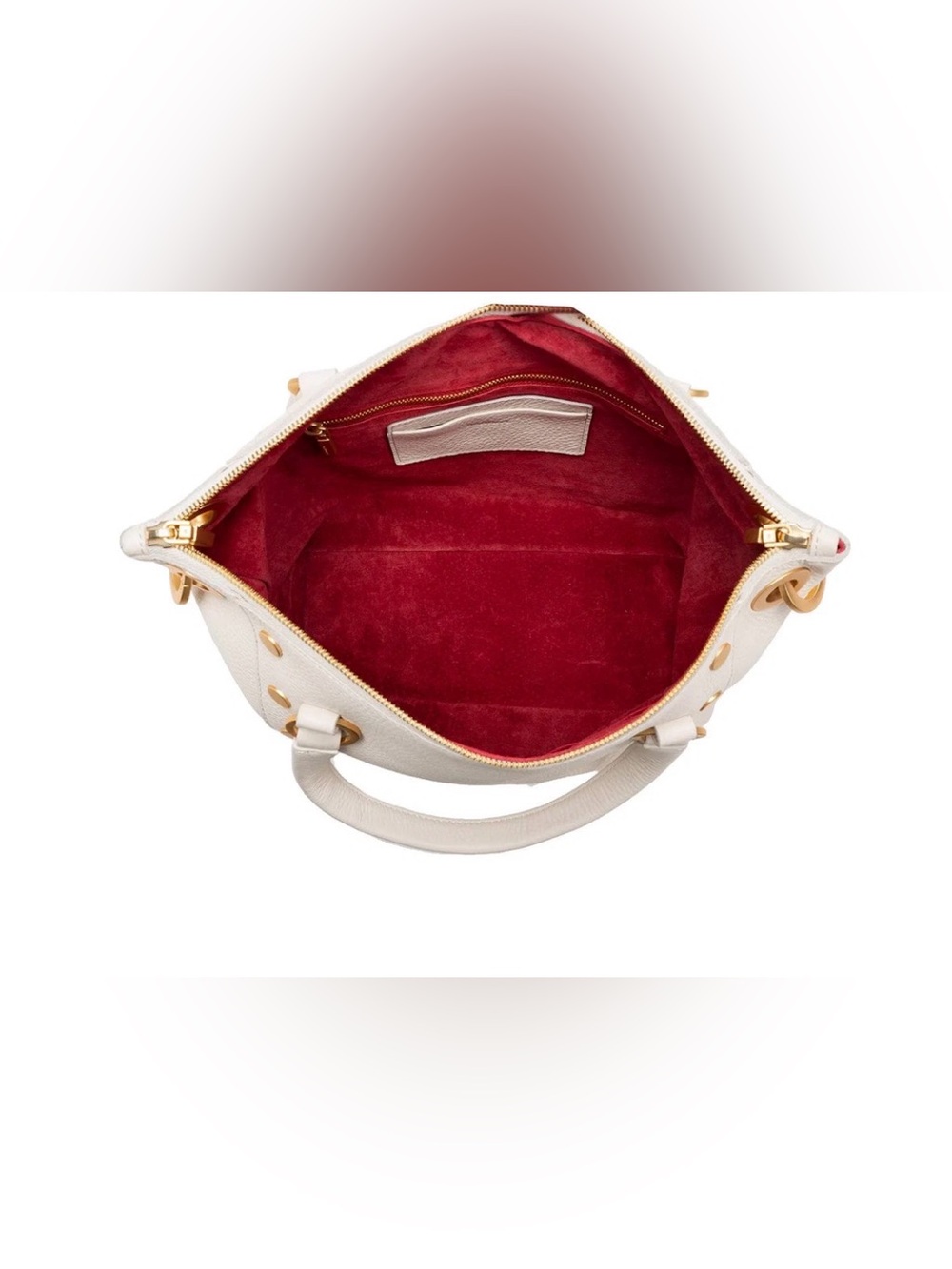 Hammitt Daniel Calla Bag. Lily White/Brushed Gold. - Picture 12 of 16